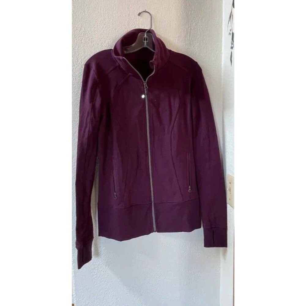 Lululemon Purple Zip Up Jacket Size 4